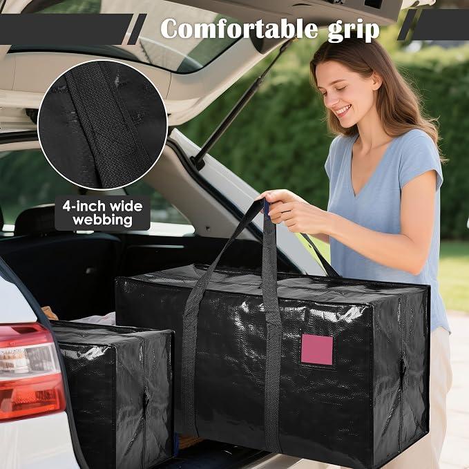 12 Pack Extra Large Heavy Duty Moving Bags - Image 6
