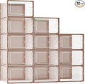 Kuject X-Large Shoe Storage Boxes Organizers by Kuject