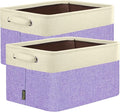 BALEINE 2 Pack Fabric Storage Bins by BALEINE