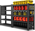 SILVEL 48.2" W Garage Shelving, 5000LBS Heavy Duty Metal Shelving, 2025 Solid by SILVEL
