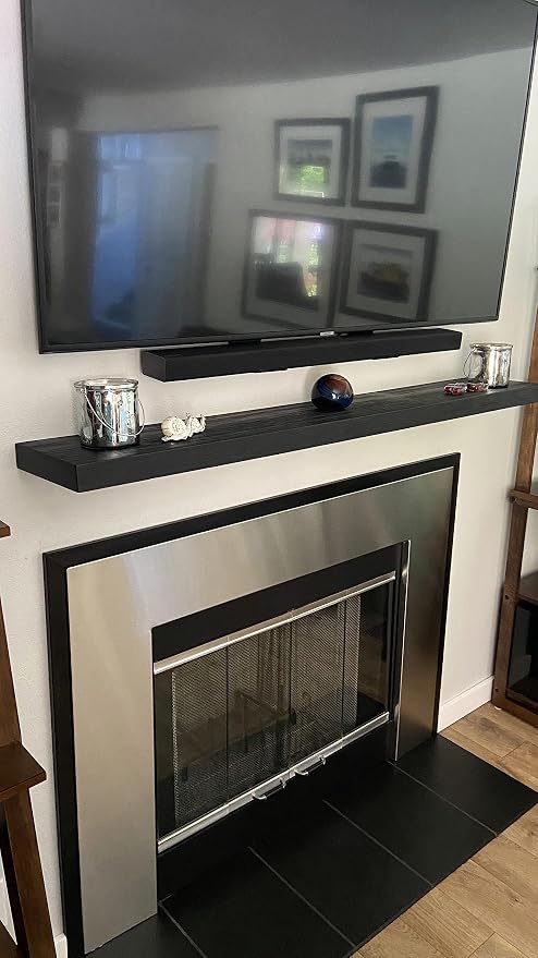 joelsantiques 72 Inch Wooden Floating Shelves - Image 2