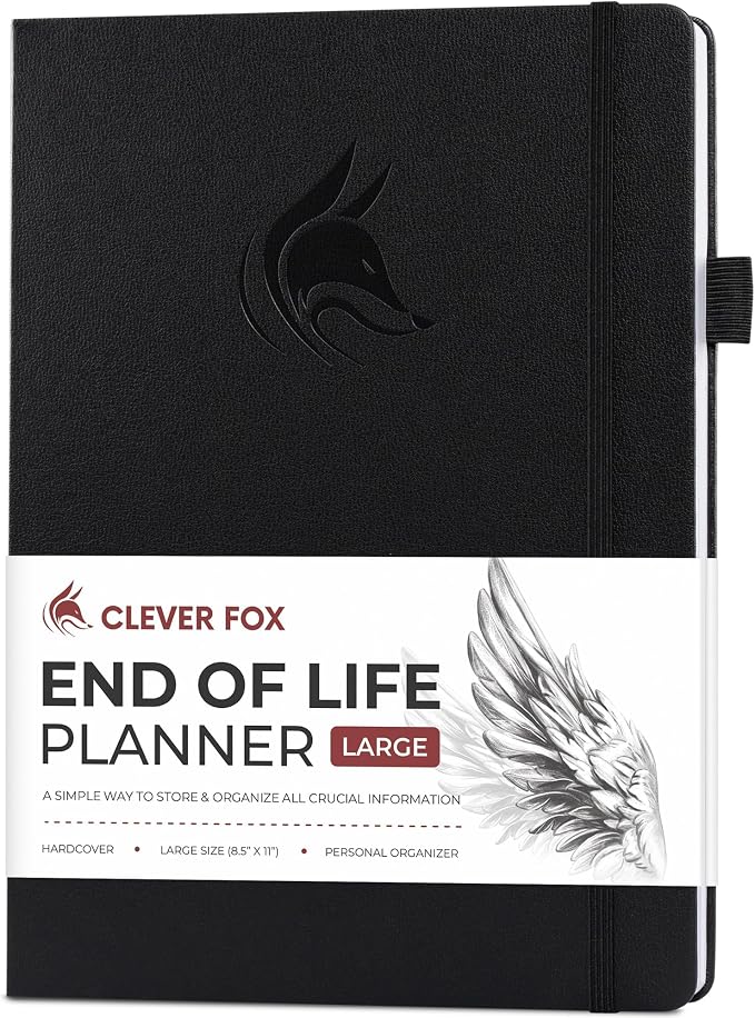 Clever Fox End of Life Planner – Final Arrangements Organizer by CleverFox