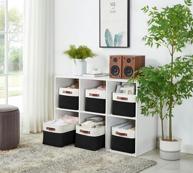 DECOMOMO Storage Bins Fabric Storage Baskets - Image 8