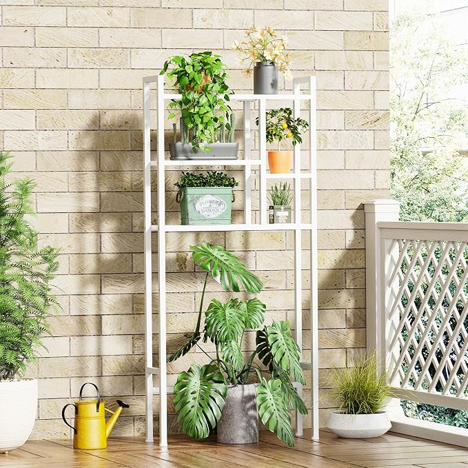 Over The Toilet Storage Rack, 3-Tier Bathroom Organizer Over Toilet, Wooden - Image 6