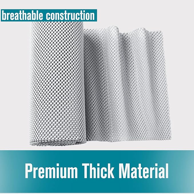 Shelf and Drawer Liner, Non-Adhesive Non Slip and Grip Durable Clean Pad Full - Image 6