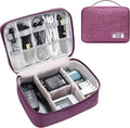 Electronics Organizer Travel Cable Organizer Bag Waterproof Portable Digital by YOUBDM