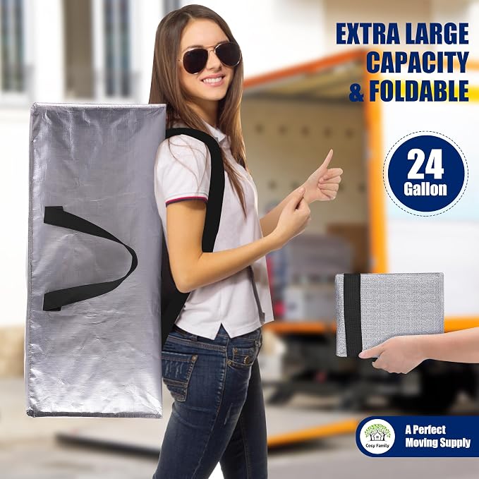 Cosy Family 12 Pack Heavy Duty Moving Bags - Image 7