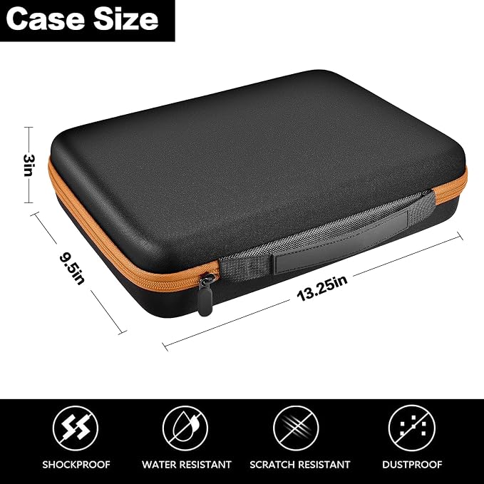 Comecase Battery Organizer Storage Box, Carrying Case Bag Holder - Image 5