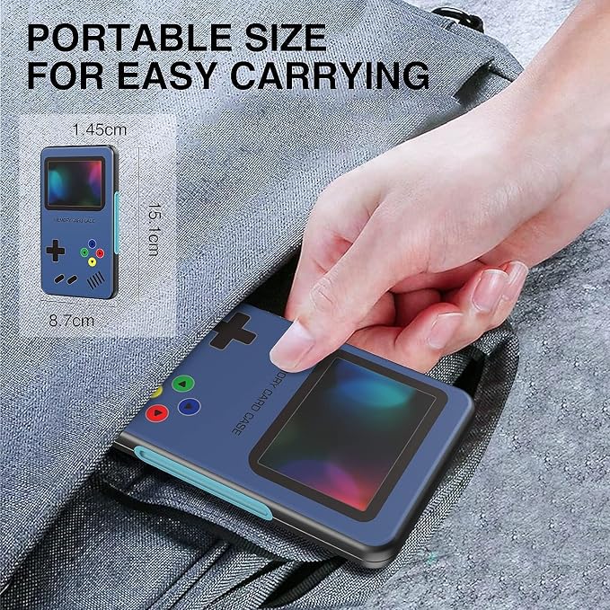 HEIYING SD Card Holder for SD/TF Cards, Portable Memory Card Storage Case - Image 6