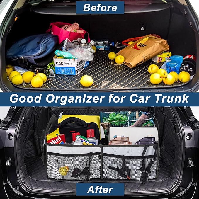 Deosk Trunk Organizer with 6 Pockets - Image 7