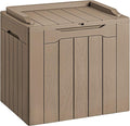 Devoko 30 Gallon Resin Deck Box Outdoor Indoor Waterproof Storage Box by DEVOKO