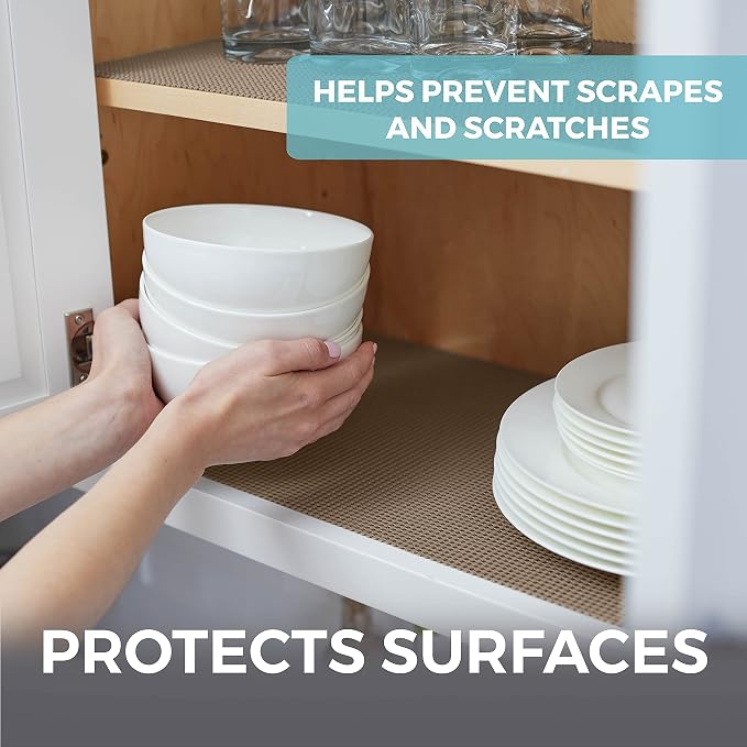 HOME GENIE Shelf Drawer and Cabinet Liner, Durable - Image 4