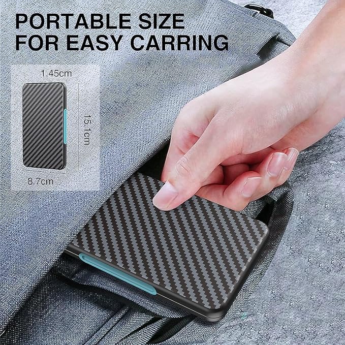 HEIYING Memory Card Case for SD/TF Cards, Portable SD Card Holder Storage Case - Image 6