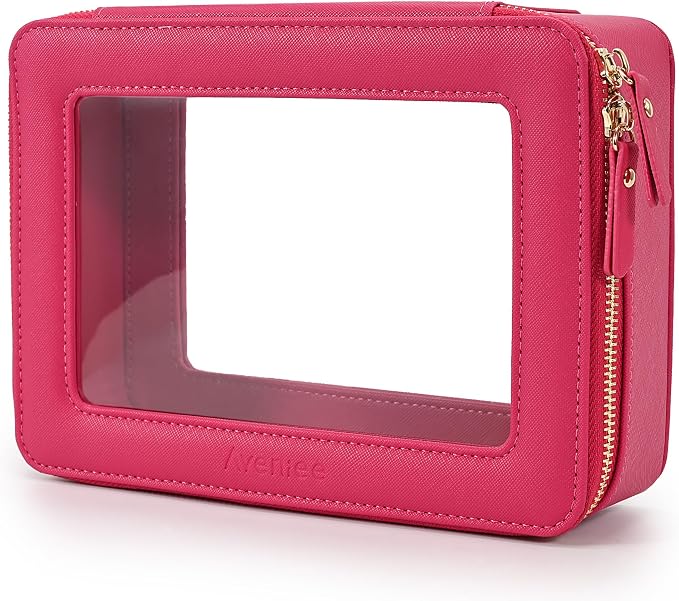Aveniee Clear Makeup Bag Organizer, Large Travel Toiletry Bag by Aveniee