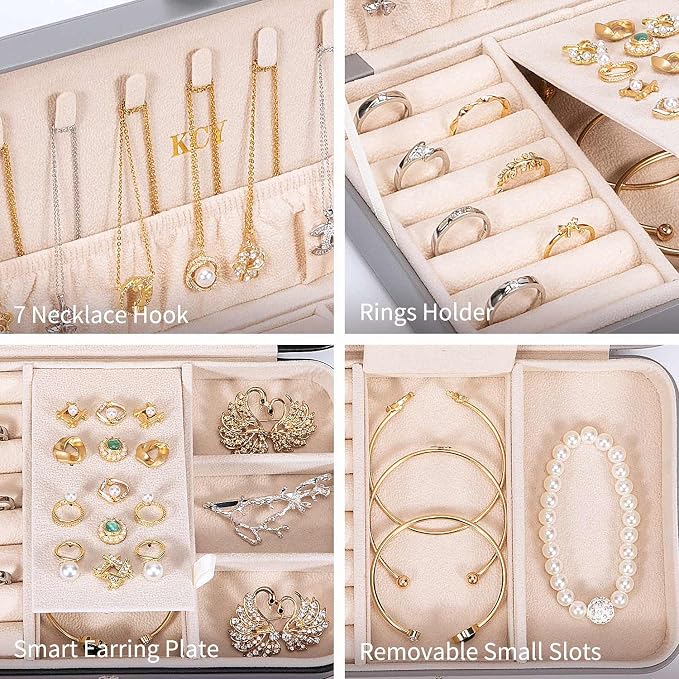 KCY Travel Jewelry Organizer Box - Image 4