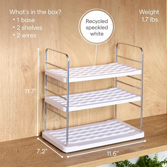 YouCopia UpSpace Water Bottle and Travel Mug Cabinet Organizer, Adjustable - Image 7