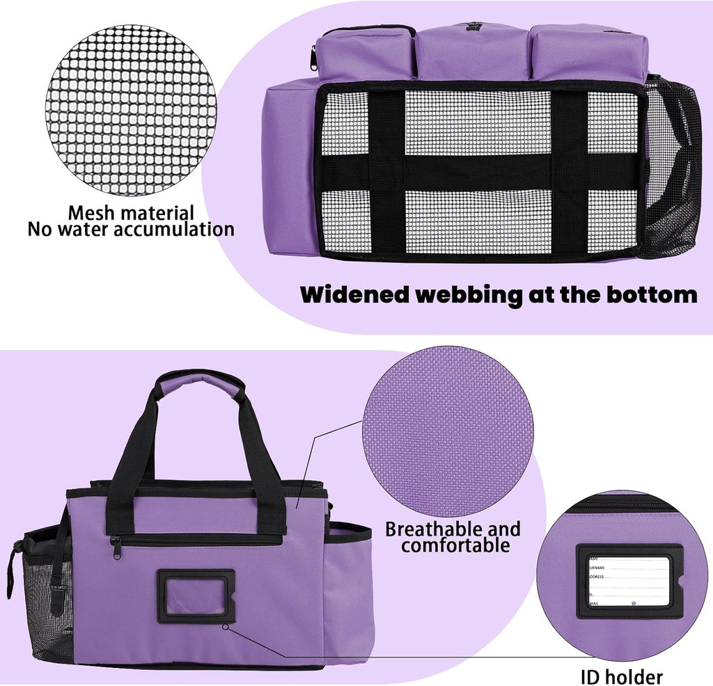 Cleaning Caddy Bag Built-in hard plastic sheet Adjustable Shoulder