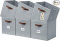 DECOMOMO Storage Cubes, Fabric Organizer Bins by DECOMOMO