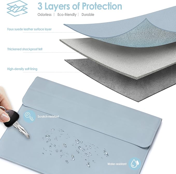 HYZUO 13.3-14 Inch Laptop Sleeve Case - Image 4