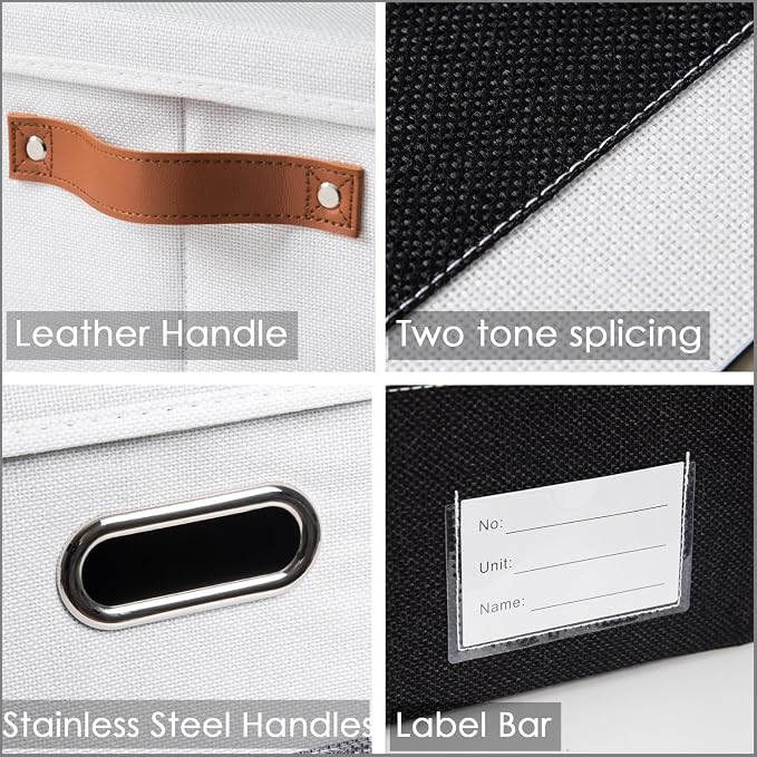 PRANDOM Foldable Storage Bins - Image 3