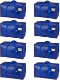 VENO 8 Pack Moving Bags, Upgraded Heavy Duty, Moving Boxes Alternative by Veno