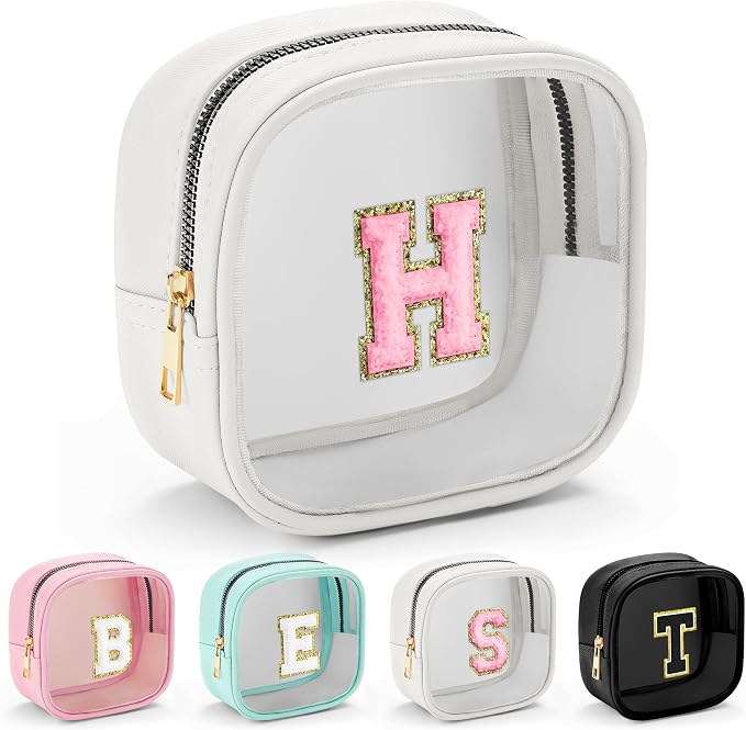 YOOLIFE Initial Make Up Bag Travel Toiletry Bag by YOOLIFE