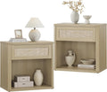 SICOTAS Night Stand Set of 2 26" Wide Large Nightstands by SICOTAS