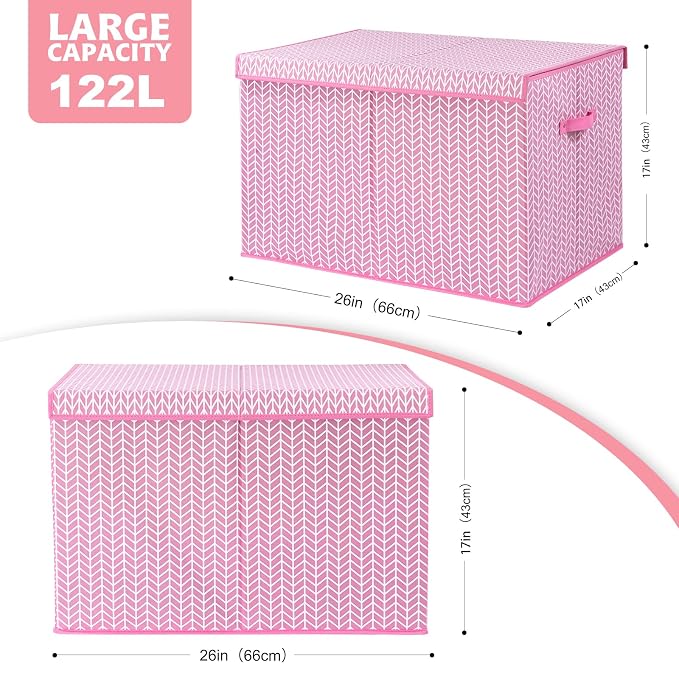 Mayniu Extra Large Toy Box Chest - Image 4
