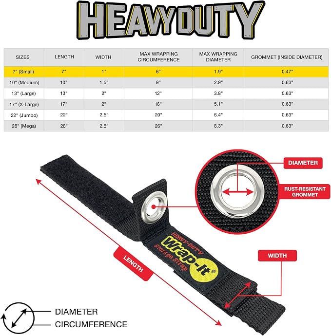 Heavy-Duty Wrap-It Storage Straps - Image 8