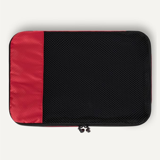 Amazon Essentials 4-Piece Packing Cubes Travel Accessories Set, Luggage - Image 5