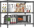 3-Tier Storage Shelves 450LBS Metal Shelving Unit, Adjustable Wire