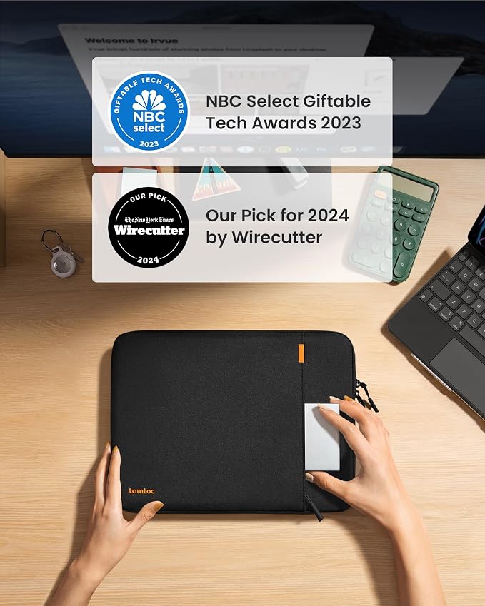 tomtoc 360° Protective Tablet Sleeve - Image 2