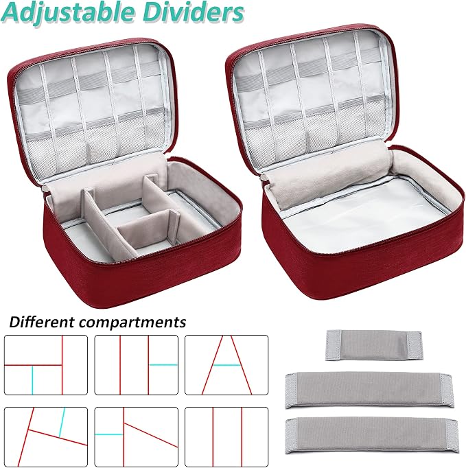 Electronics Organizer Travel Cable Organizer Bag Waterproof Portable Digital - Image 4