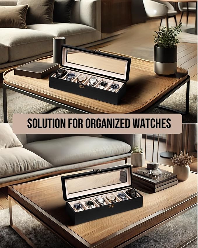 Watch Box, Watch Case for Men Women - Image 4