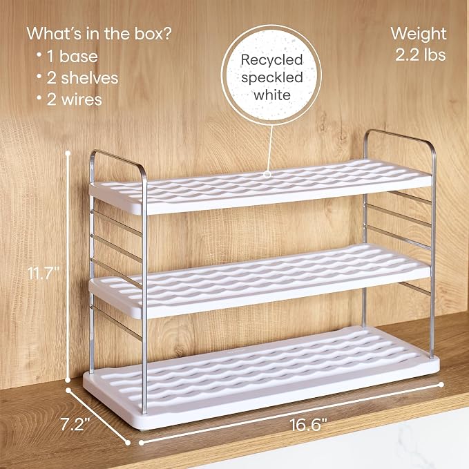 YouCopia UpSpace Water Bottle and Travel Mug Cabinet Organizer, Adjustable - Image 7