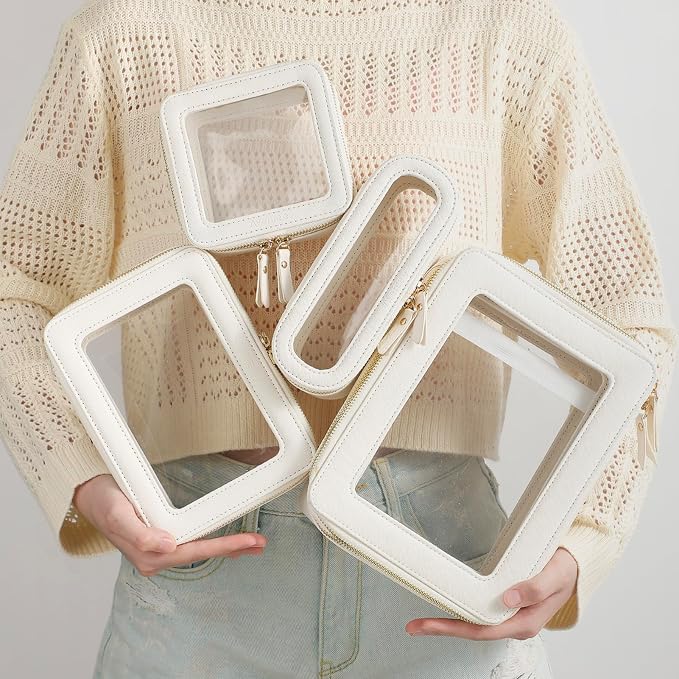 Aveniee Clear Makeup Bag Organizer, Large Travel Toiletry Bag - Image 5