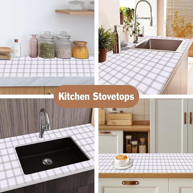 Drawer and Shelf Liner for Kitchen Cabinet: 23.6 in X 20 Ft Non Slip Waterproof - Image 6