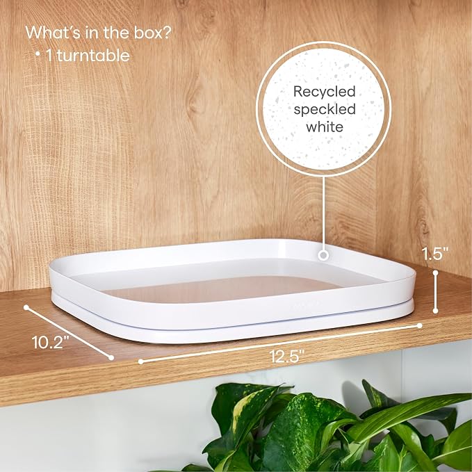 YouCopia MagicTrack Rectangle Lazy Susan Turntable: Kitchen & Bathroom Pantry - Image 5