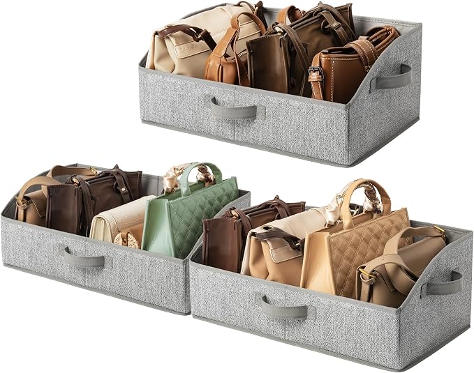 GRANNY SAYS Closet Organizers and Storage, Trapezoid Storage Bins, Dog Toy Bin by GRANNYSAYS