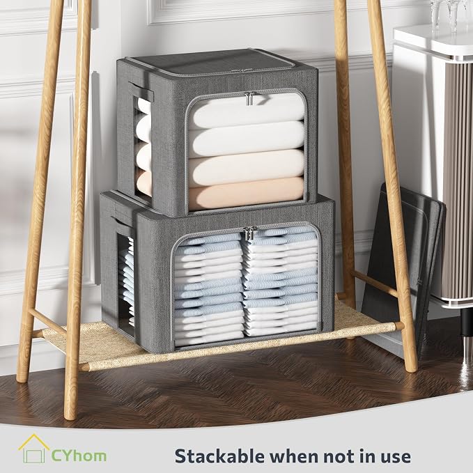 CYhom 3Pack Foldable Storage Bins - Image 6