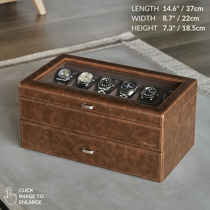 TAWBURY 24 Slot Watch Box for Men - Image 3