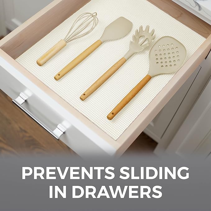 HOME GENIE Shelf Drawer and Cabinet Liner, Durable - Image 3