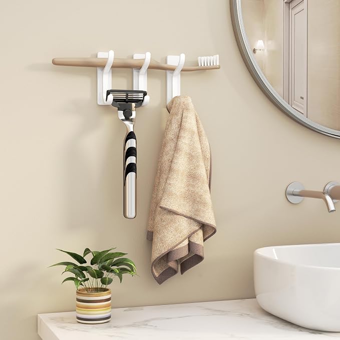 pickpiff Adhesive Wall Hooks for Hanging Towels - Image 8