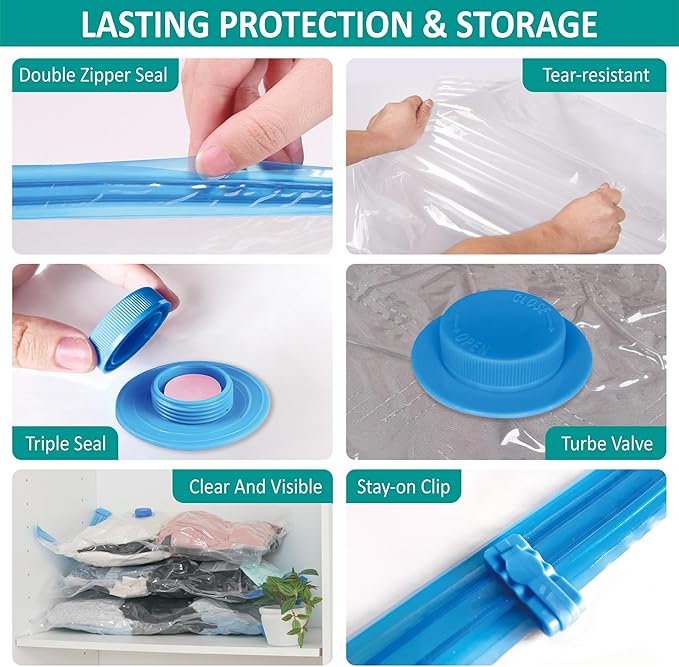 30 Pack Vacuum Storage Bags - Image 6
