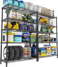 Storage Shelves, 5-Tier Adjustable Metal Industrial Utility Shelf Rack by Unknown