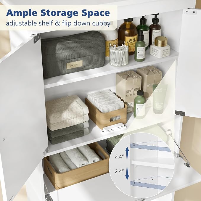 Over The Toilet Storage Cabinet, Bathroom Cabinet Over Toilet - Image 3