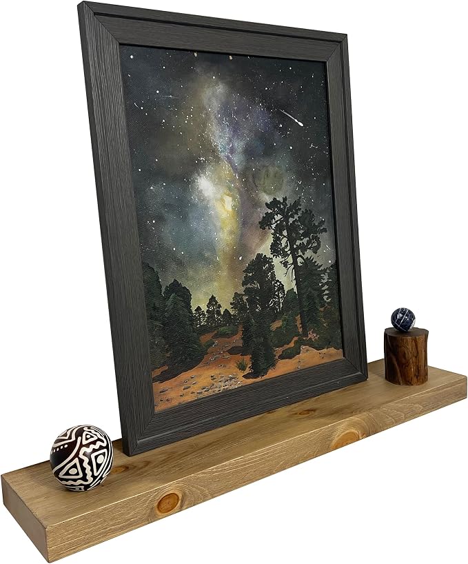 joelsantiques 30 Inch Wooden Floating Shelves by JoelsAntiques