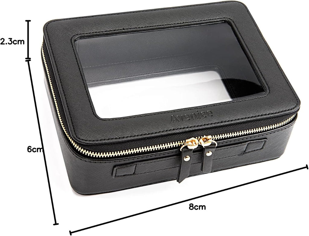 Aveniee Clear Makeup Bag Organizer, Portable Travel Toiletry Cosmetic