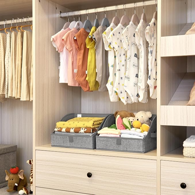 GRANNY SAYS Closet Storage Bins, Clothes Organizer and Storage Bins, Trapezoid - Image 5