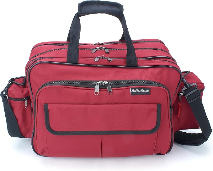 ASA TECHMED Nursing Bag with Compartments – Durable Medical Equipment Shoulder - Image 5